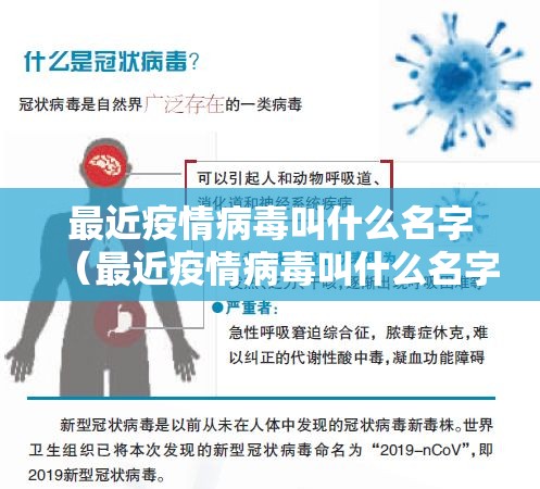 最近疫情病毒叫什么名字（最近疫情病毒叫什么名字来着）