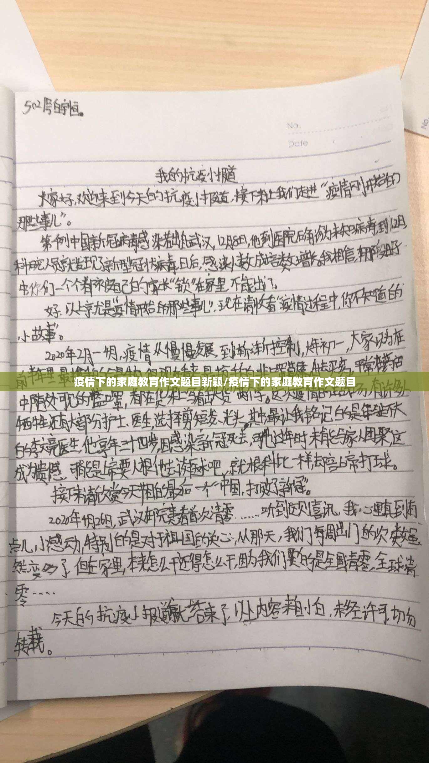 疫情下的家庭教育作文题目新颖/疫情下的家庭教育作文题目