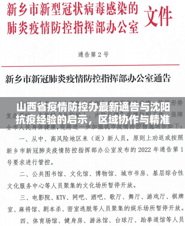 山西省疫情防控办最新通告与沈阳抗疫经验的启示，区域协作与精准防控的双重奏