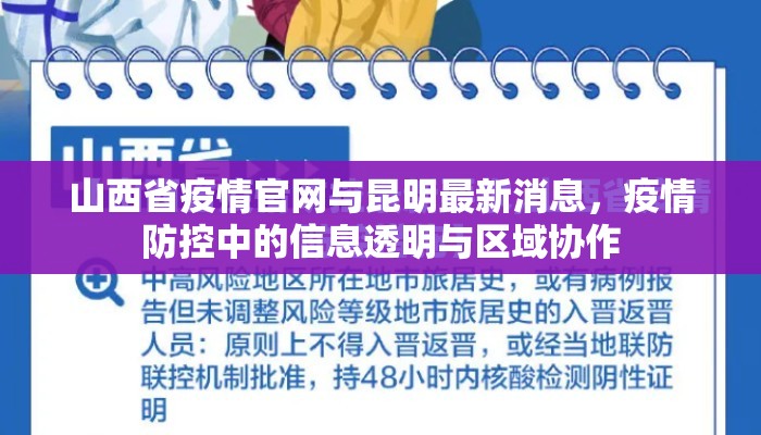 山西省疫情官网与昆明最新消息，疫情防控中的信息透明与区域协作