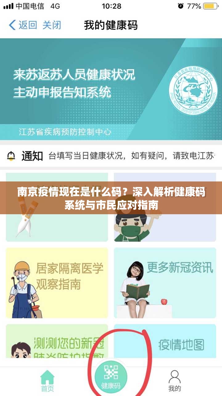 南京疫情现在是什么码？深入解析健康码系统与市民应对指南