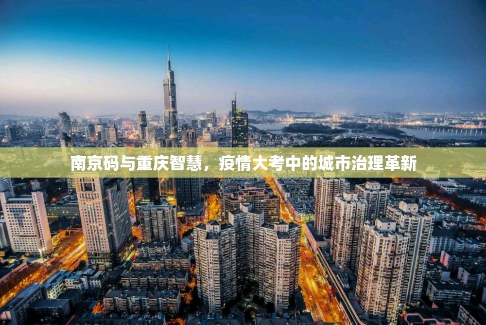 南京码与重庆智慧，疫情大考中的城市治理革新