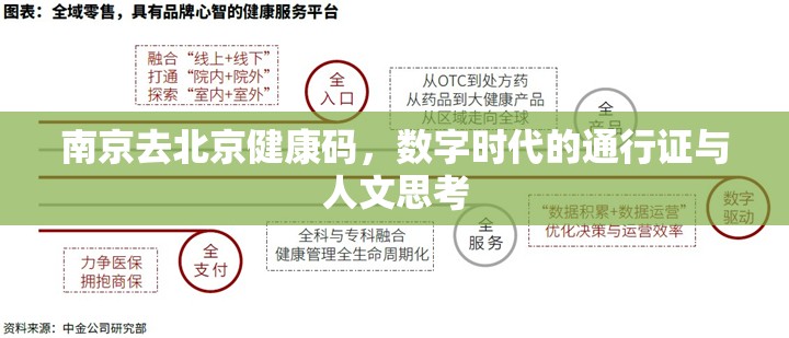 南京去北京健康码，数字时代的通行证与人文思考
